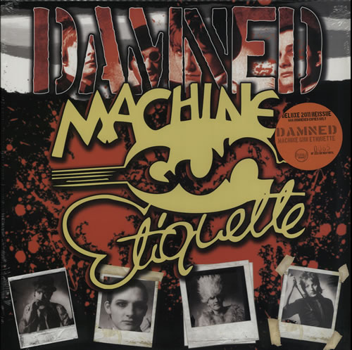 THE DAMNED Machine Gun Etiquette LPレコード DAMNED - Machine Gun Etiquette - 25th Anniversary Edition